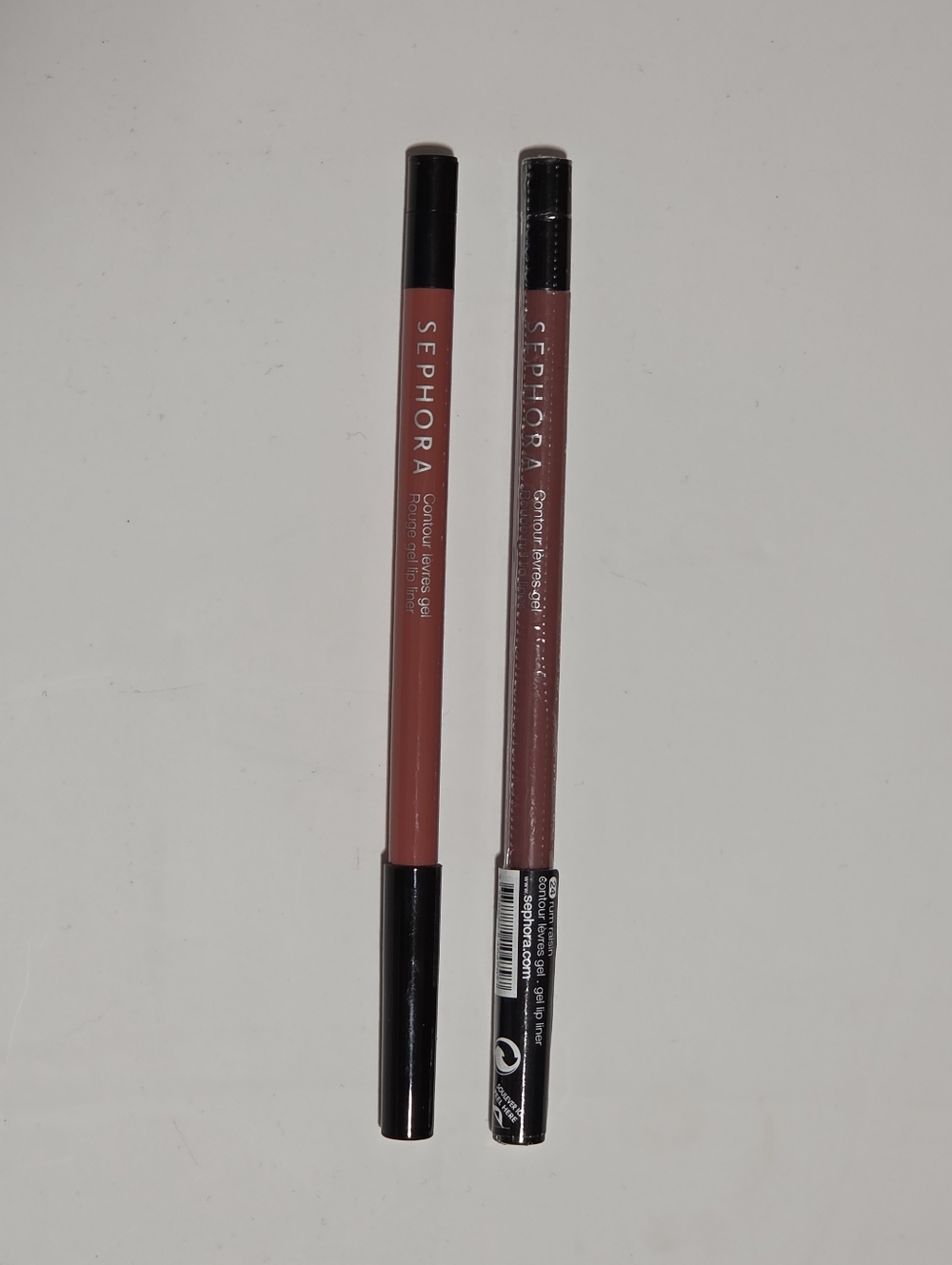 Lot 2 Sephora Rogue Gel Lip Liner - Rum Raisin (New) + Rose Wine (Used) Pencil